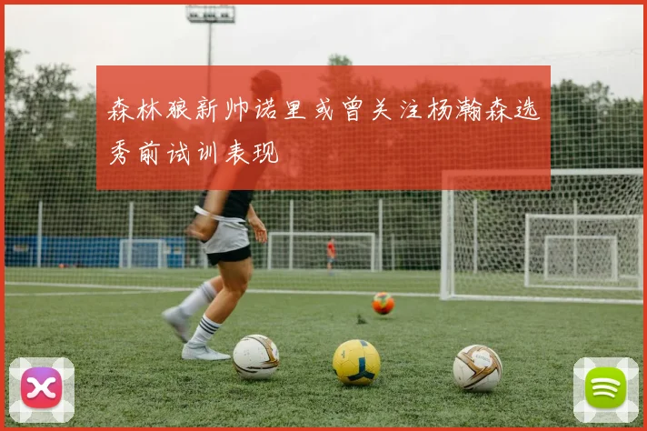 森林狼新帅诺里或曾关注杨瀚森选秀前试训表现